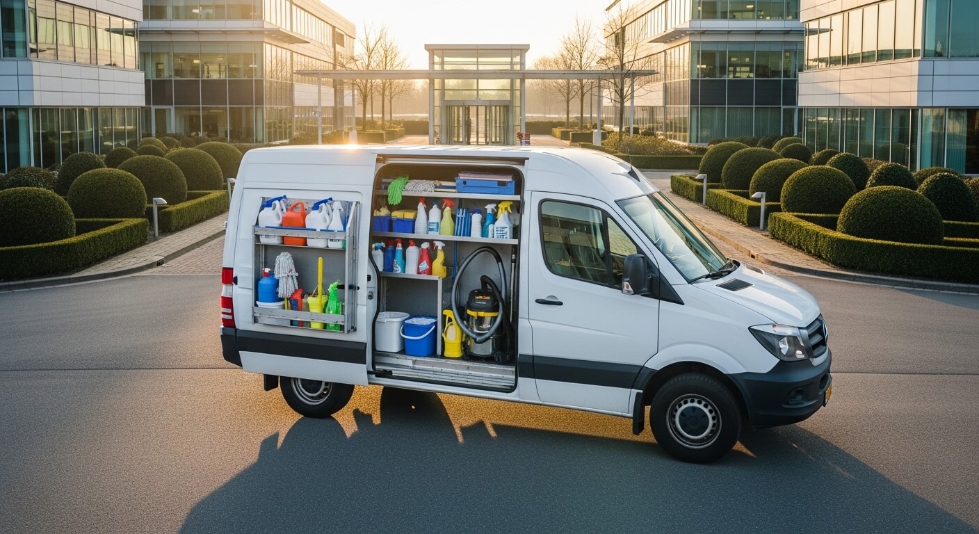 Het team van FrisGemaakt aan het werk
